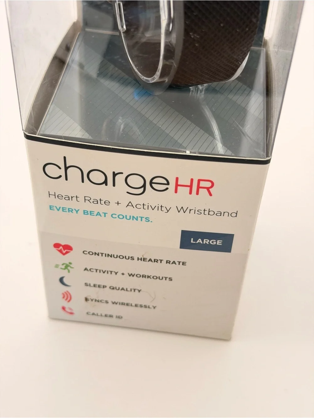 Fitbit Charge HR, New, Black, sealed